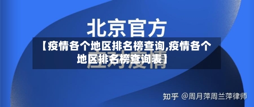 【疫情各个地区排名榜查询,疫情各个地区排名榜查询表】-第2张图片