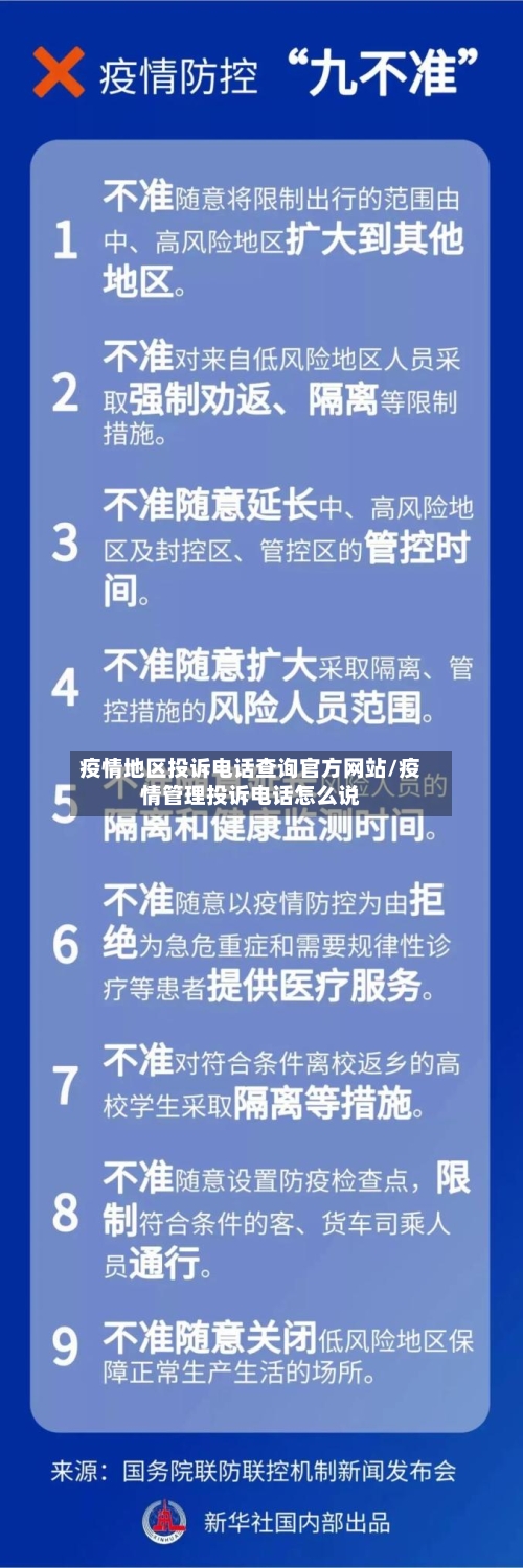 疫情地区投诉电话查询官方网站/疫情管理投诉电话怎么说-第2张图片