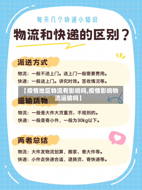 【疫情地区物流有影响吗,疫情影响物流运输吗】-第3张图片