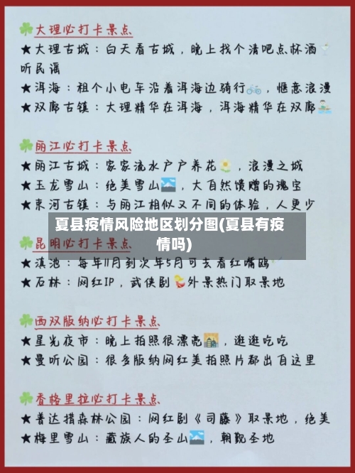 夏县疫情风险地区划分图(夏县有疫情吗)