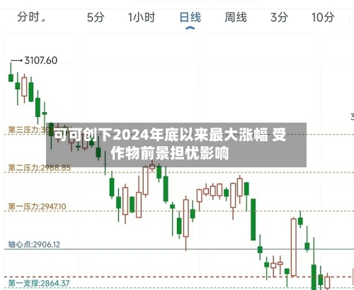 可可创下2024年底以来最大涨幅 受作物前景担忧影响-第3张图片