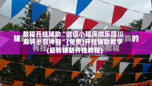 教程开挂辅助“微信小程序微乐四川麻将必赢神器”(免费)开挂辅助教学(最新辅助开挂教程)-第2张图片