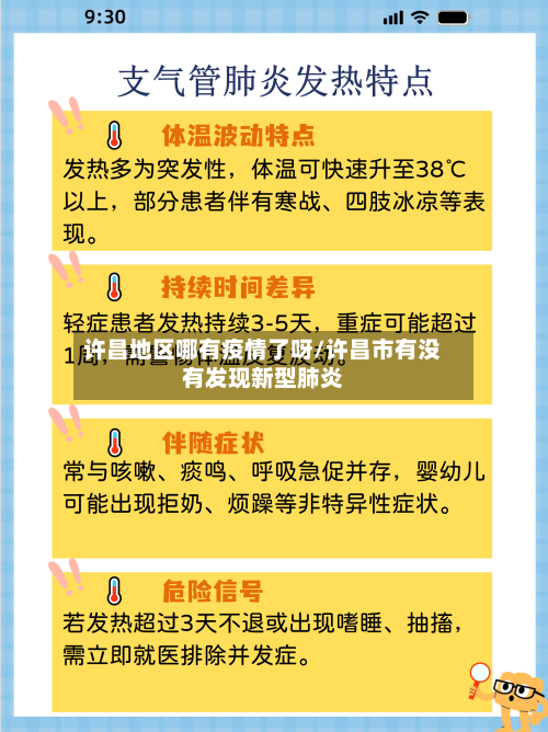 许昌地区哪有疫情了呀/许昌市有没有发现新型肺炎