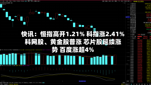 快讯：恒指高开1.21% 科指涨2.41% 科网股、黄金股普涨 芯片股延续涨势 百度涨超4%-第3张图片