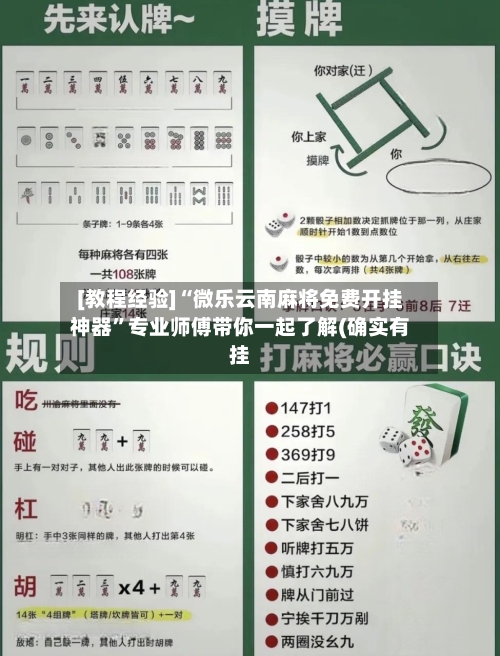 [教程经验]“微乐云南麻将免费开挂神器”专业师傅带你一起了解(确实有挂-第2张图片