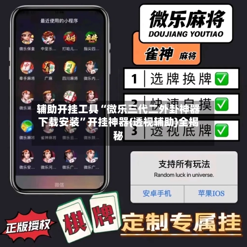 辅助开挂工具“微乐三代二外卦神器下载安装”开挂神器{透视辅助}全揭秘-第3张图片