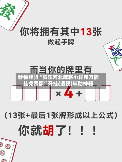 秒懂经验“微乐河北麻将小程序万能挂免费版”开挂(透视)辅助神器