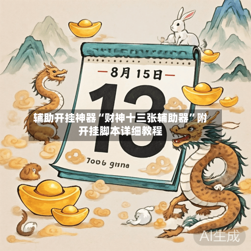 辅助开挂神器“财神十三张辅助器”附开挂脚本详细教程