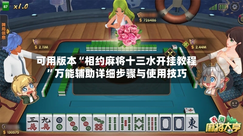 可用版本“相约麻将十三水开挂教程”万能辅助详细步骤与使用技巧-第3张图片