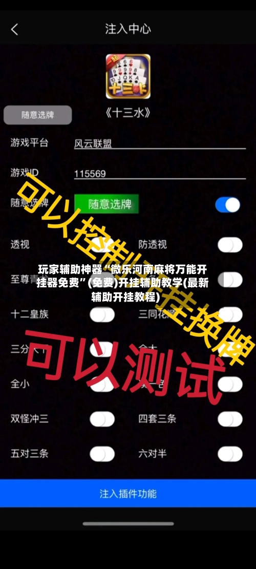 玩家辅助神器“微乐河南麻将万能开挂器免费”(免费)开挂辅助教学(最新辅助开挂教程)