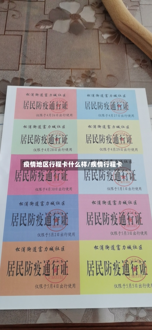 疫情地区行程卡什么样/疾情行程卡