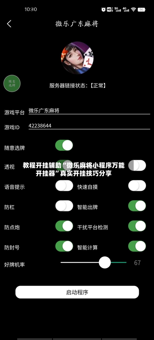 教程开挂辅助“微乐麻将小程序万能开挂器	”真实开挂技巧分享-第2张图片