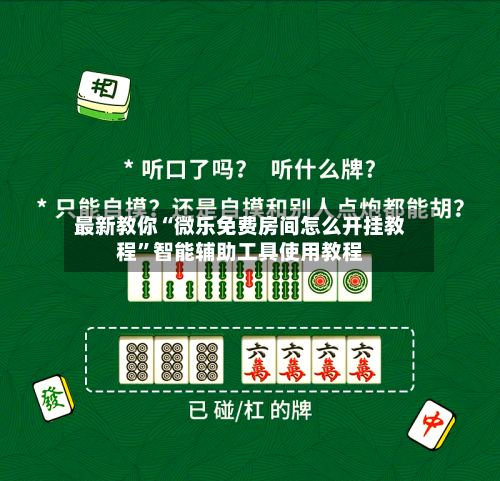 最新教你“微乐免费房间怎么开挂教程”智能辅助工具使用教程