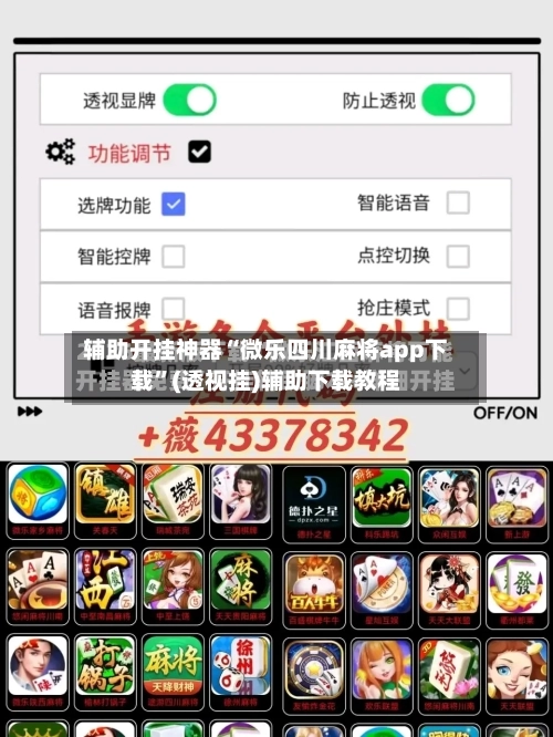 辅助开挂神器“微乐四川麻将app下载”(透视挂)辅助下载教程-第2张图片