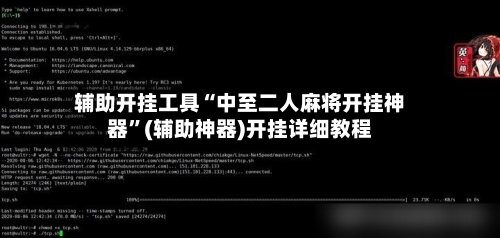 辅助开挂工具“中至二人麻将开挂神器”(辅助神器)开挂详细教程-第2张图片