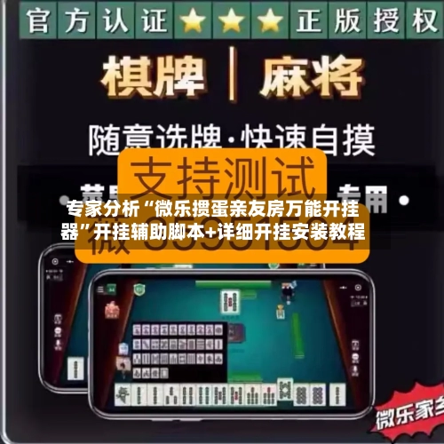 专家分析“微乐掼蛋亲友房万能开挂器	”开挂辅助脚本+详细开挂安装教程-第2张图片
