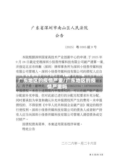 广东地区的疫情严重/广东地区的疫情严重吗-第2张图片
