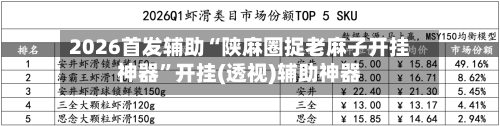 2026首发辅助“陕麻圈捉老麻子开挂神器	”开挂(透视)辅助神器-第2张图片