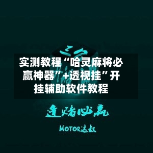 实测教程“哈灵麻将必赢神器”+透视挂”开挂辅助软件教程-第2张图片