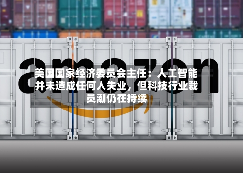 美国国家经济委员会主任：人工智能并未造成任何人失业	，但科技行业裁员潮仍在持续-第2张图片