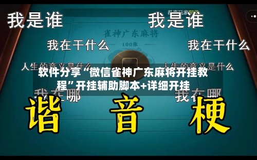 软件分享“微信雀神广东麻将开挂教程”开挂辅助脚本+详细开挂-第2张图片