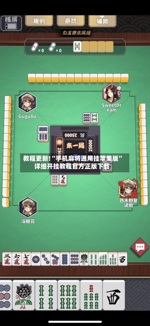 教程更新!“手机麻将通用挂苹果版”详细开挂教程官方正版下载-第3张图片