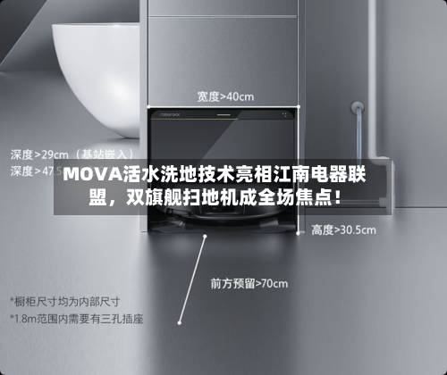 MOVA活水洗地技术亮相江南电器联盟，双旗舰扫地机成全场焦点！-第2张图片