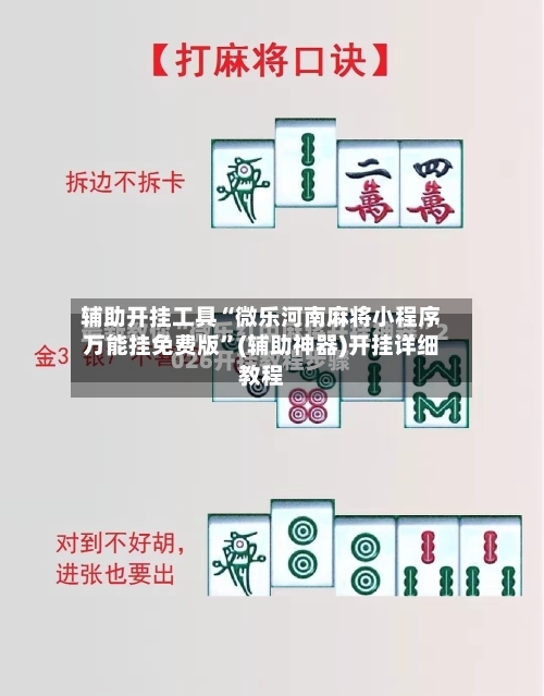 辅助开挂工具“微乐河南麻将小程序万能挂免费版	”(辅助神器)开挂详细教程-第2张图片