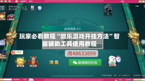 玩家必看教程“微乐游戏开挂方法”智能辅助工具使用教程-第2张图片