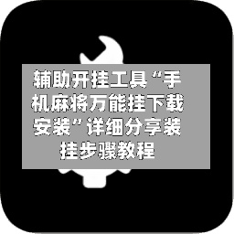 辅助开挂工具“手机麻将万能挂下载安装	”详细分享装挂步骤教程-第2张图片