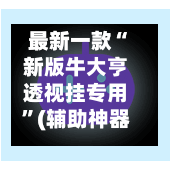 最新一款“新版牛大亨透视挂专用”(辅助神器)开挂详细教程
