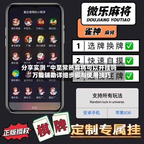 分享实测“中至常熟麻将可以开挂吗	”万能辅助详细步骤与使用技巧-第2张图片