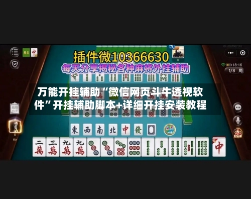 万能开挂辅助“微信网页斗牛透视软件”开挂辅助脚本+详细开挂安装教程-第2张图片