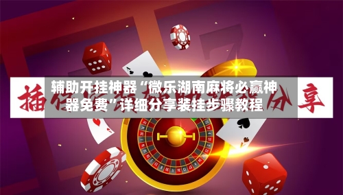 辅助开挂神器“微乐湖南麻将必赢神器免费”详细分享装挂步骤教程