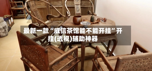 最新一款“威信茶馆能不能开挂”开挂(透视)辅助神器-第3张图片
